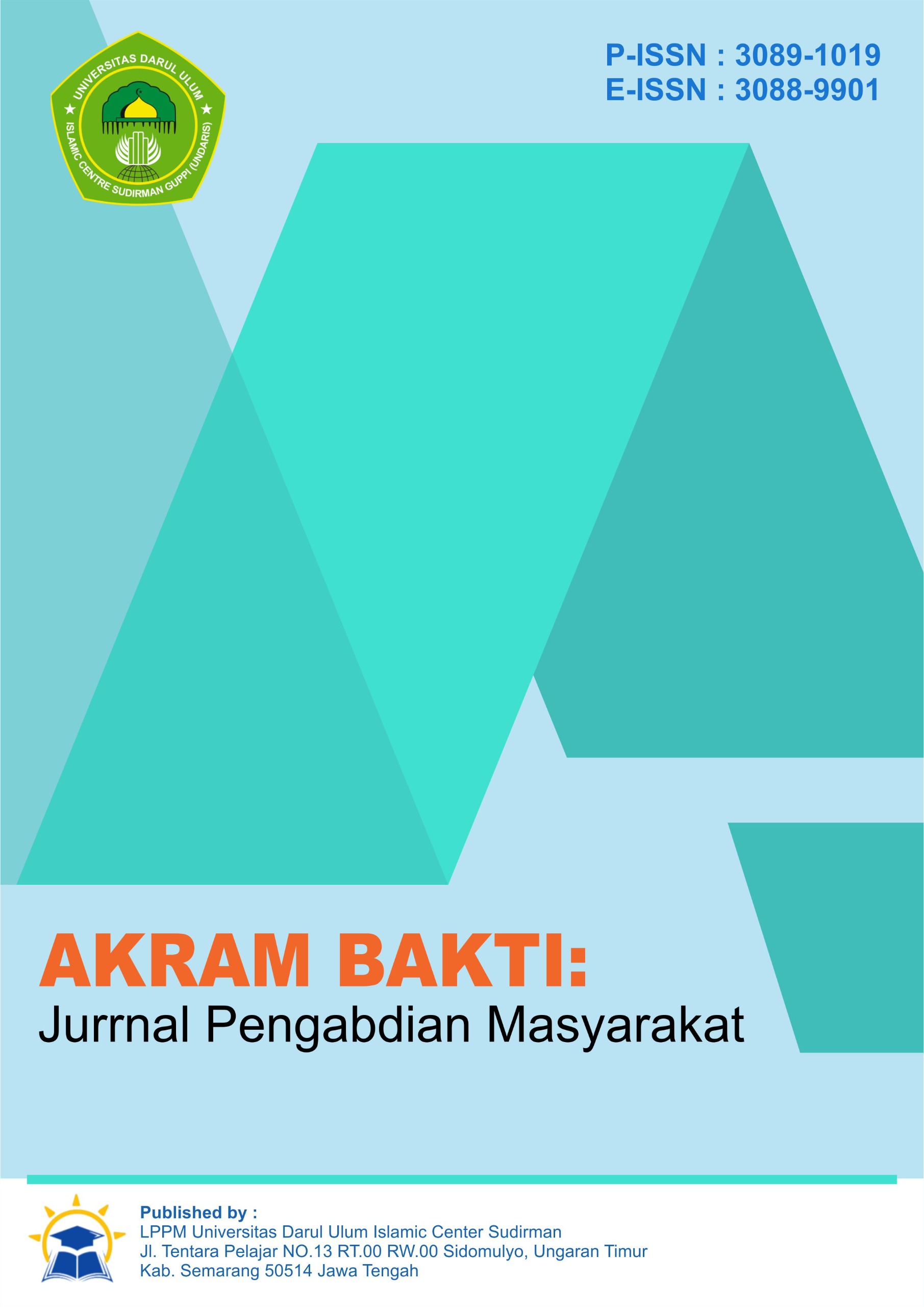 					View Vol. 1 No. 2 (2024): Akram Bakti: Jurnal Pengabdian Masyarakat
				